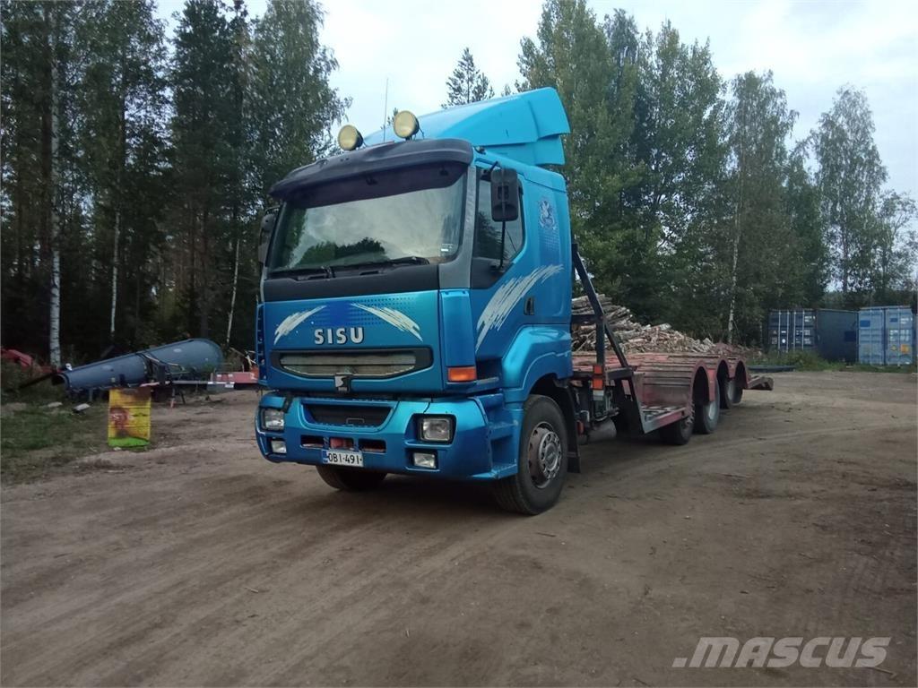 Sisu E12 Camiones de transporte de maquinaria forestal
