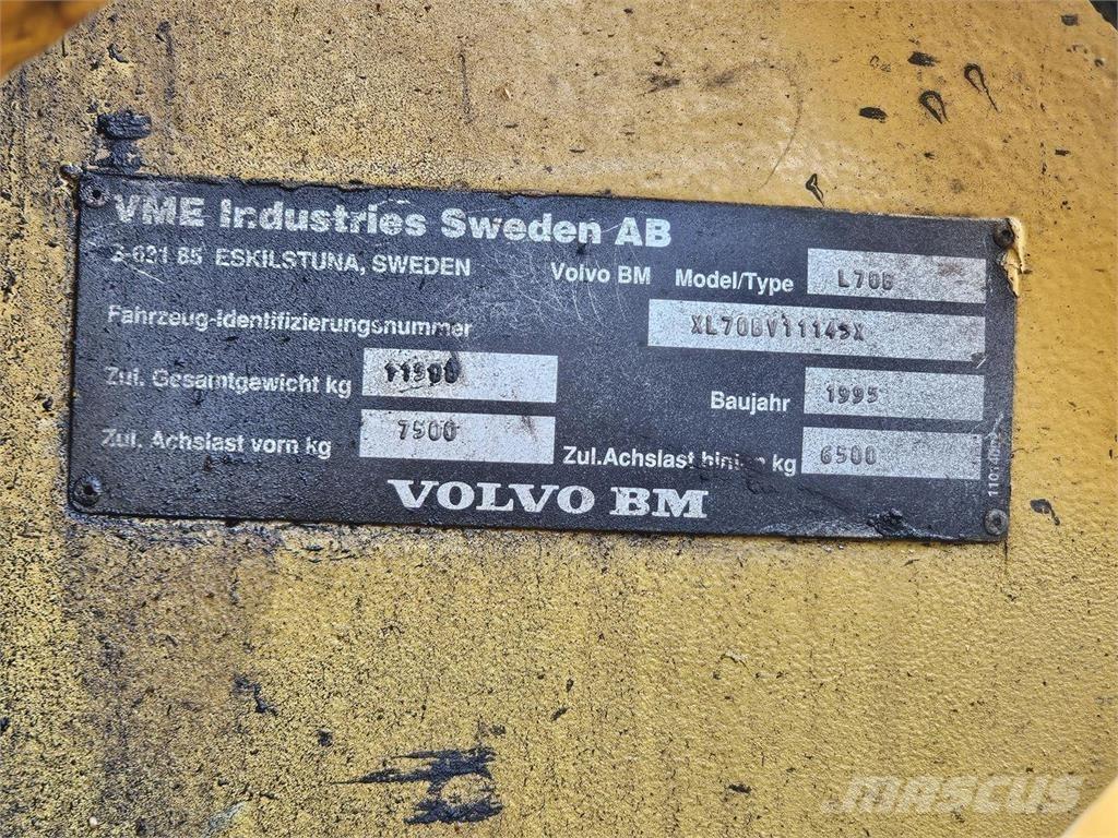 Volvo BM L70B Cargadoras sobre ruedas