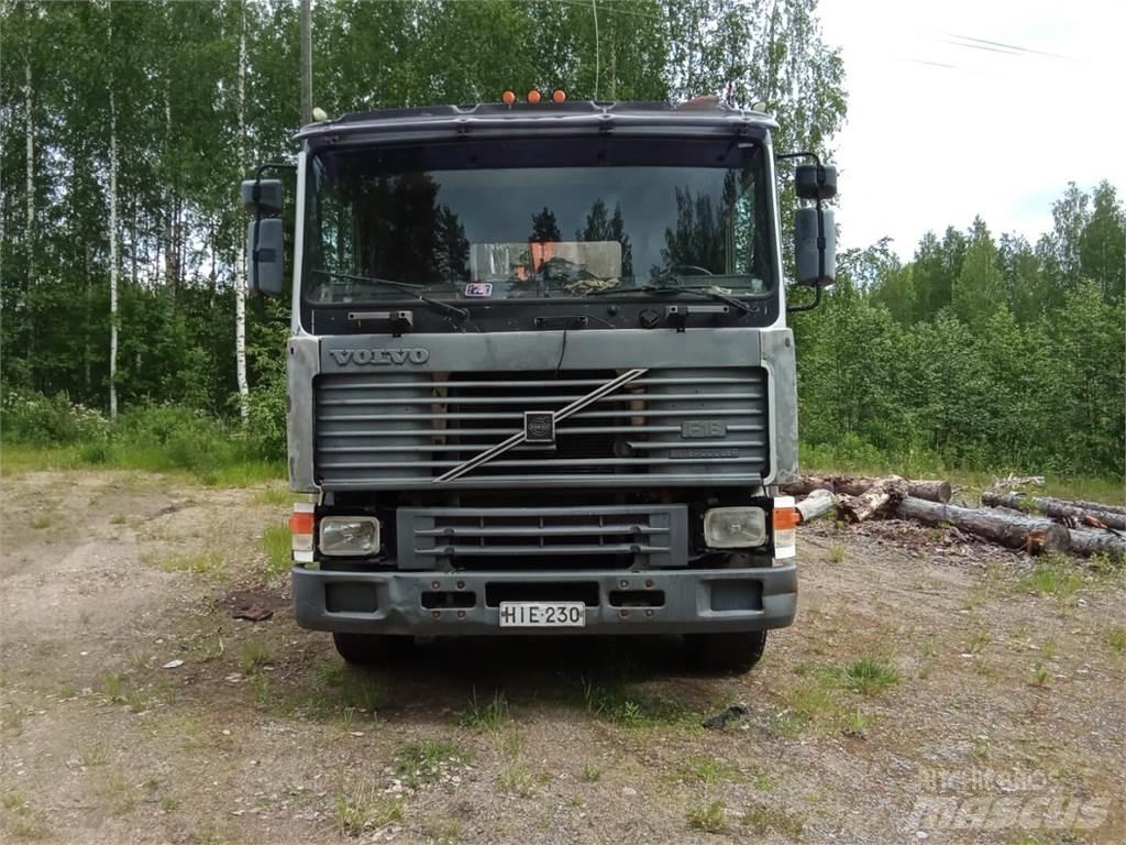 Volvo F16 Camiones volquete para virutas de madera