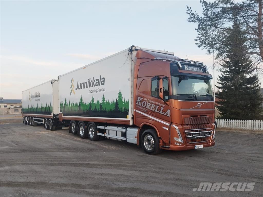 Volvo FH500TC 8x4 Camiones volquete para virutas de madera
