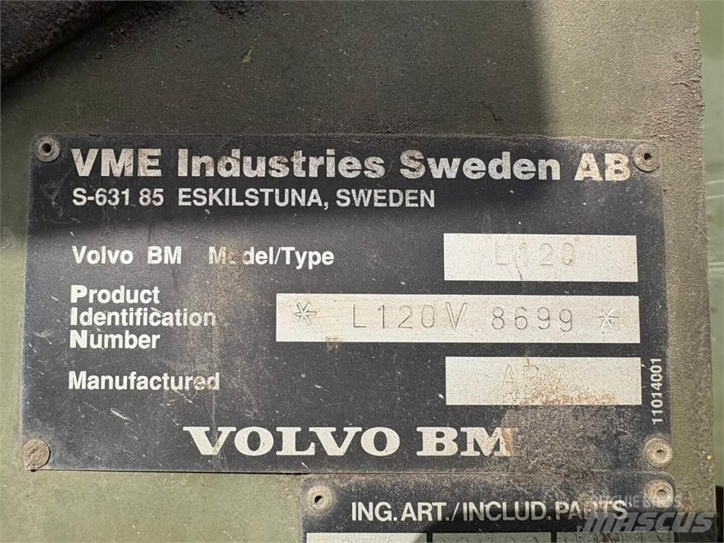 Volvo L 120 B Cargadoras sobre ruedas