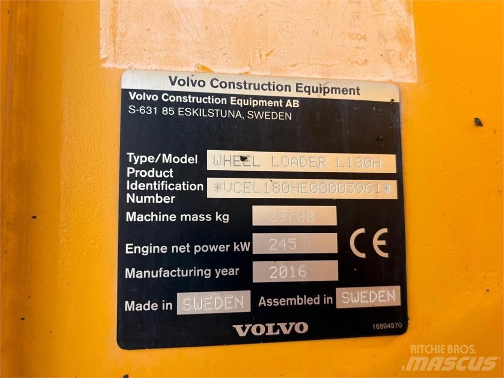 Volvo L 180 H Cargadoras sobre ruedas