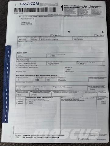 Volvo L120H Cargadoras sobre ruedas