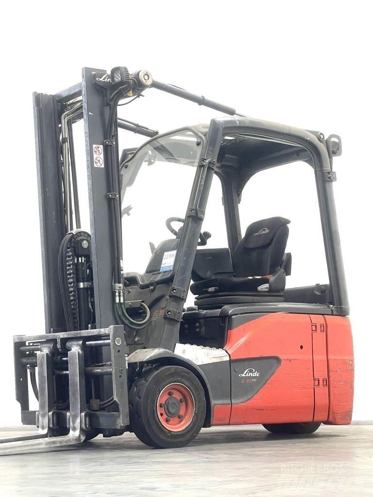 Linde E16-02 Carretillas de horquilla eléctrica