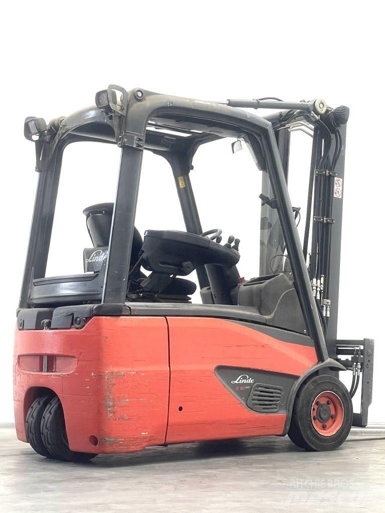 Linde E16-02 Carretillas de horquilla eléctrica