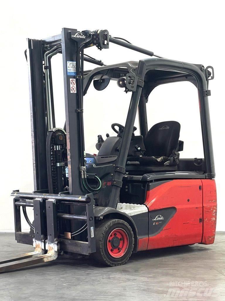 Linde E16-386-EVO Carretillas de horquilla eléctrica