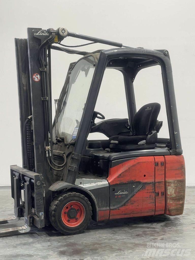 Linde E16C-02-386 Carretillas de horquilla eléctrica