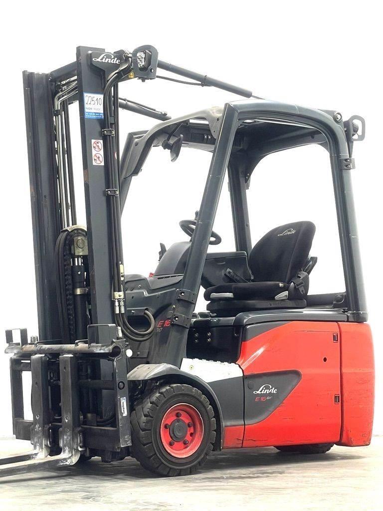 Linde E16C-386-EVO Carretillas de horquilla eléctrica