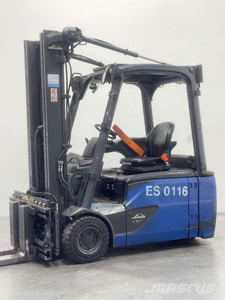 Linde E16L-02-386 Carretillas de horquilla eléctrica