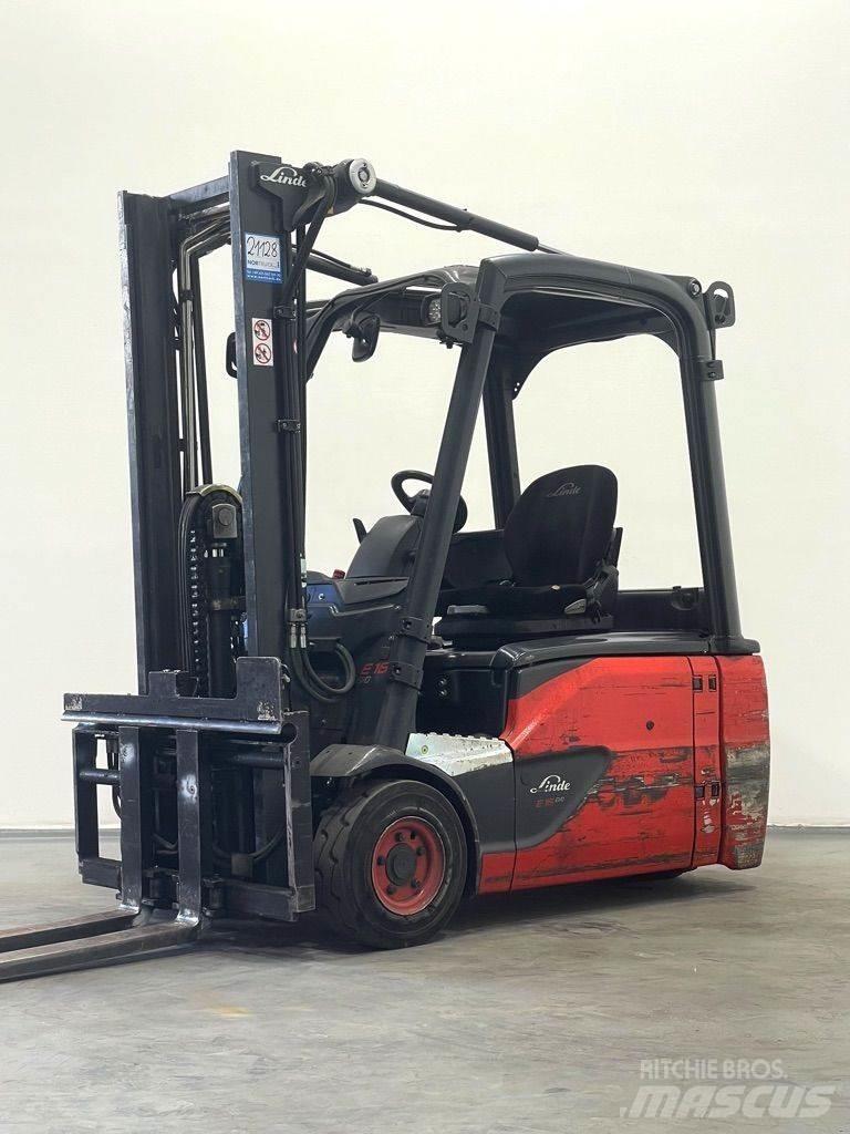 Linde E16L-386-EVO Carretillas de horquilla eléctrica
