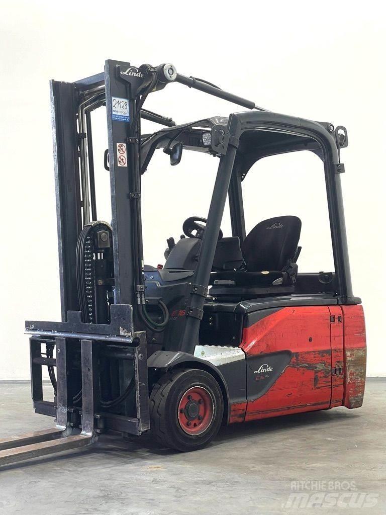 Linde E16L-386-EVO Carretillas de horquilla eléctrica