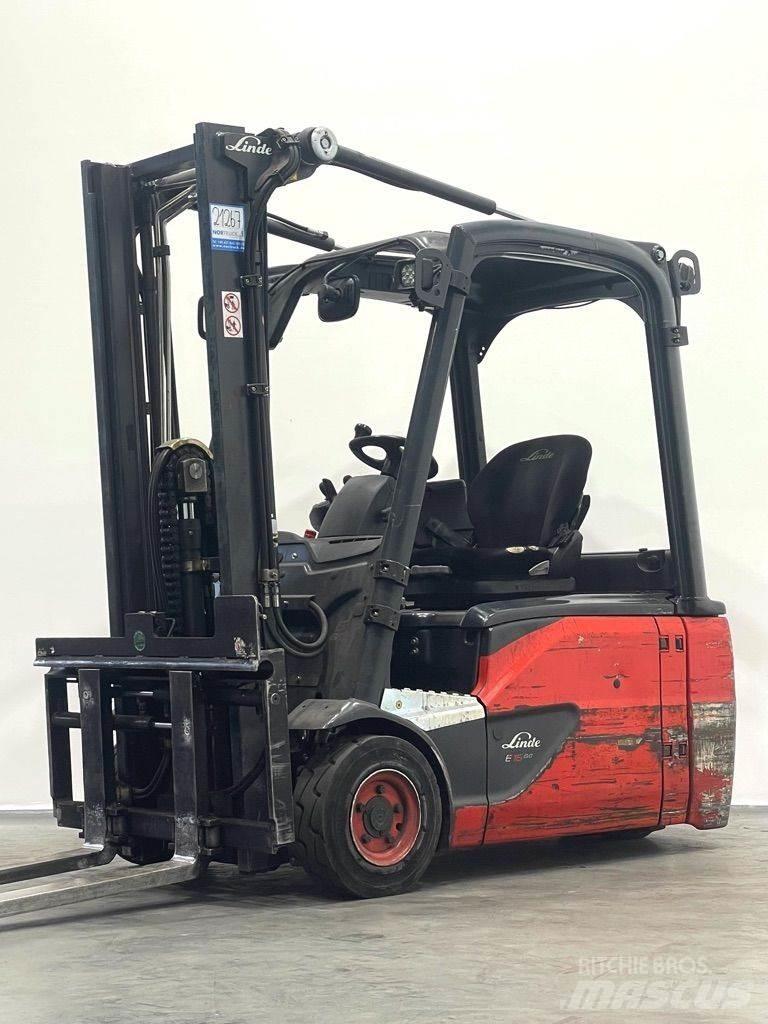 Linde E16L-386-EVO Carretillas de horquilla eléctrica