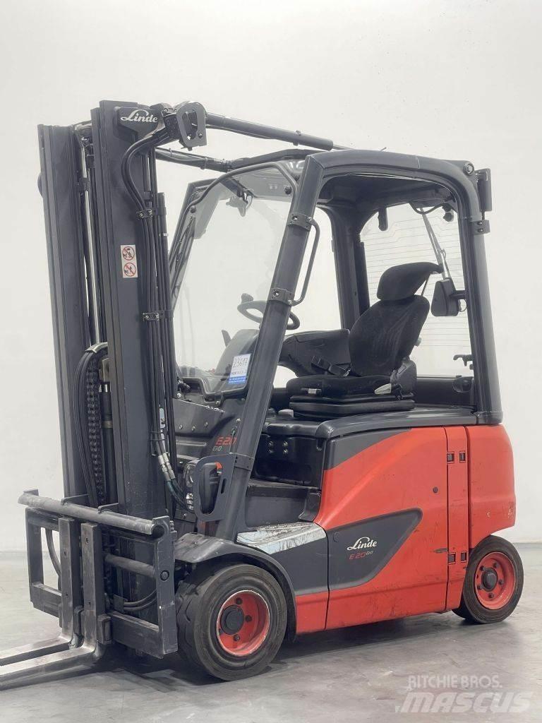 Linde E20PH-02-386 Carretillas de horquilla eléctrica