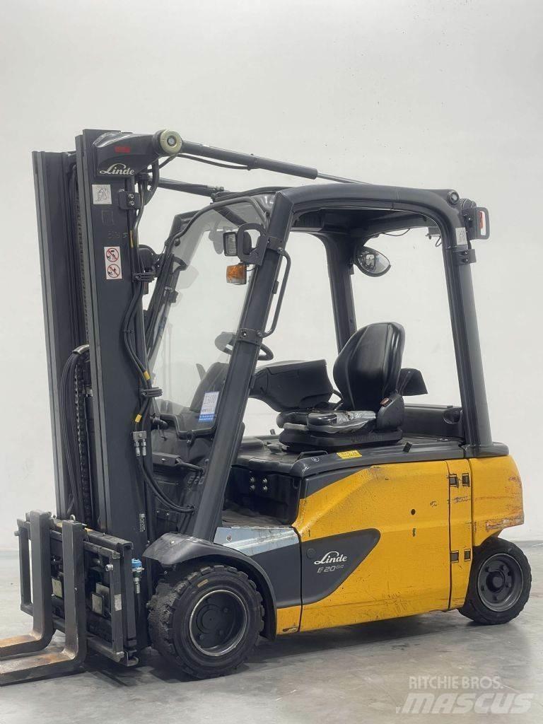 Linde E20PL-02-386 Carretillas de horquilla eléctrica