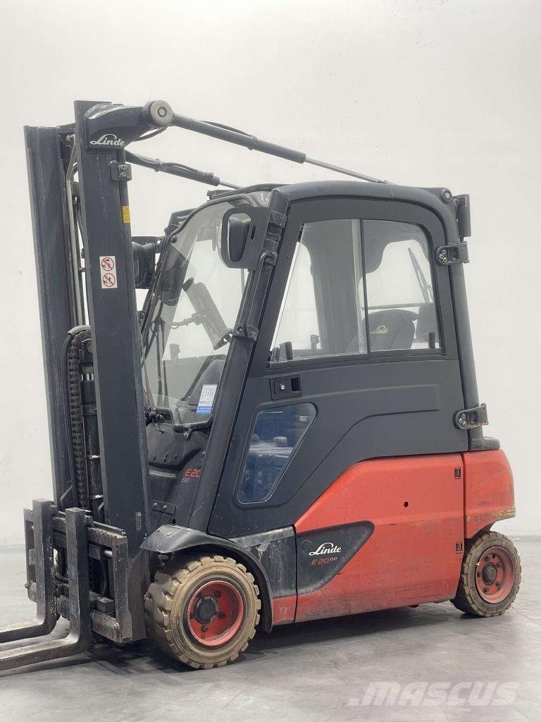 Linde E20PL-02-386 Carretillas de horquilla eléctrica