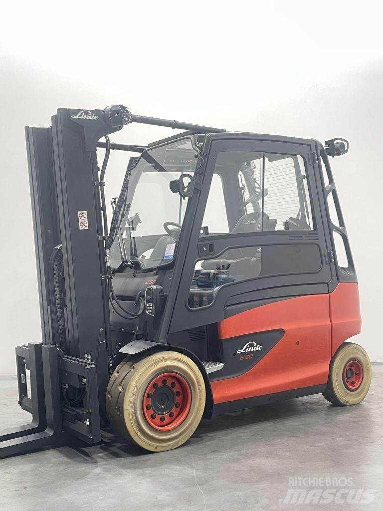 Linde E50HL-01-388 Carretillas de horquilla eléctrica