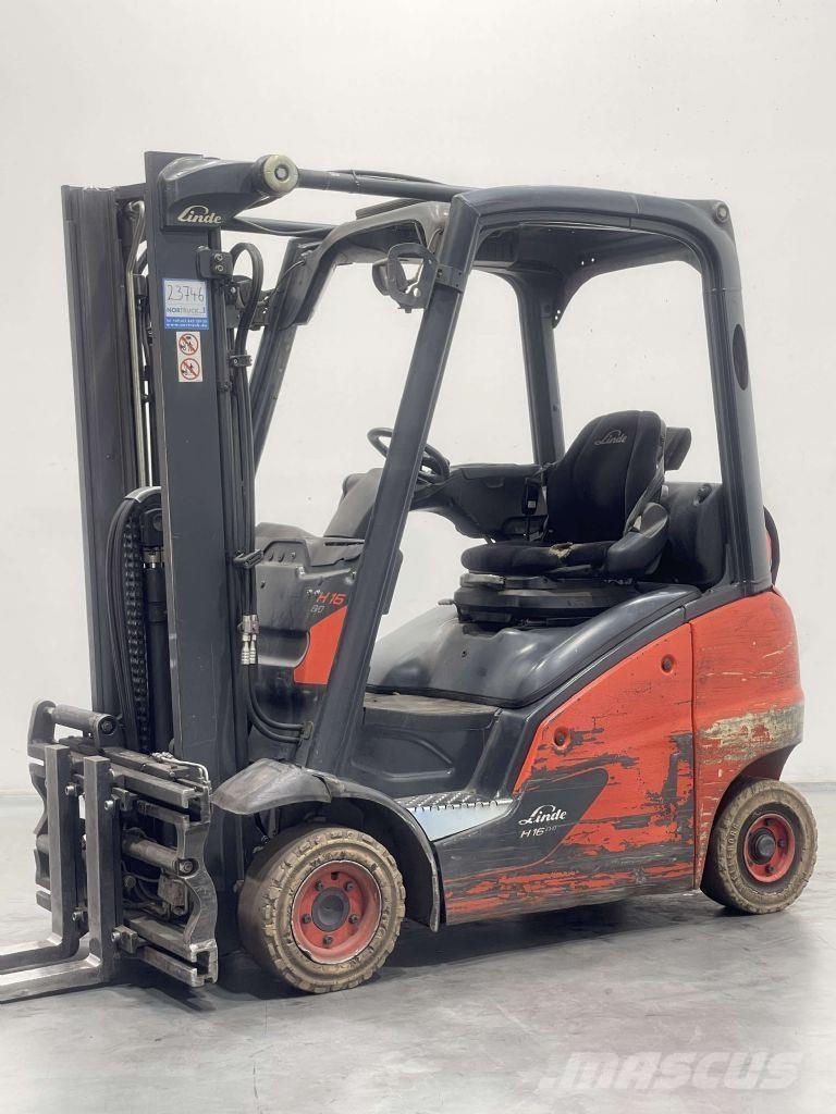 Linde H16T-01-391 Carretillas LPG