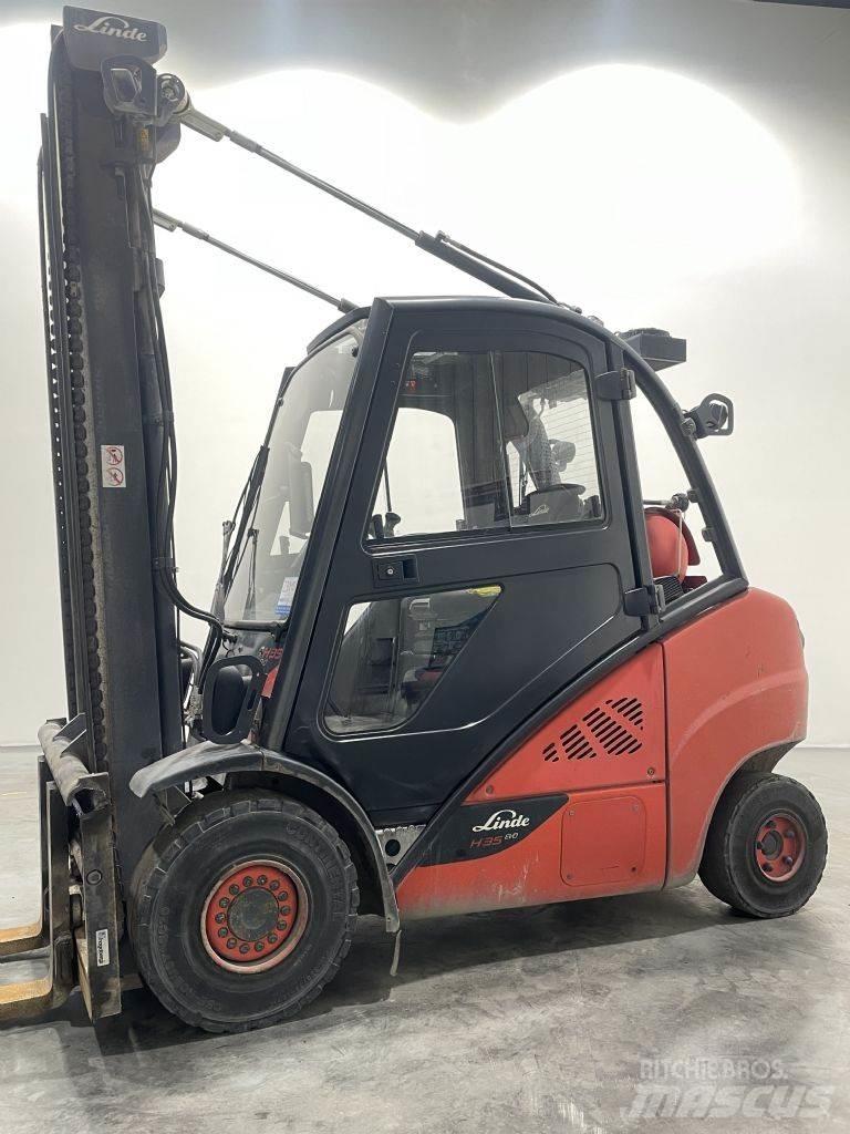Linde H35T-02-393 Carretillas LPG