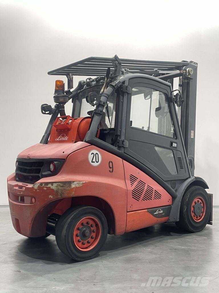 Linde H50T-02/600-394 Carretillas LPG