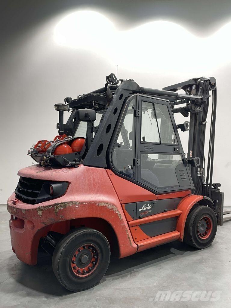 Linde H60T-03-396 Carretillas LPG