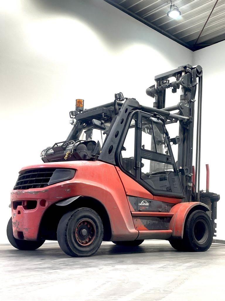 Linde H80T-03/900 Carretillas LPG