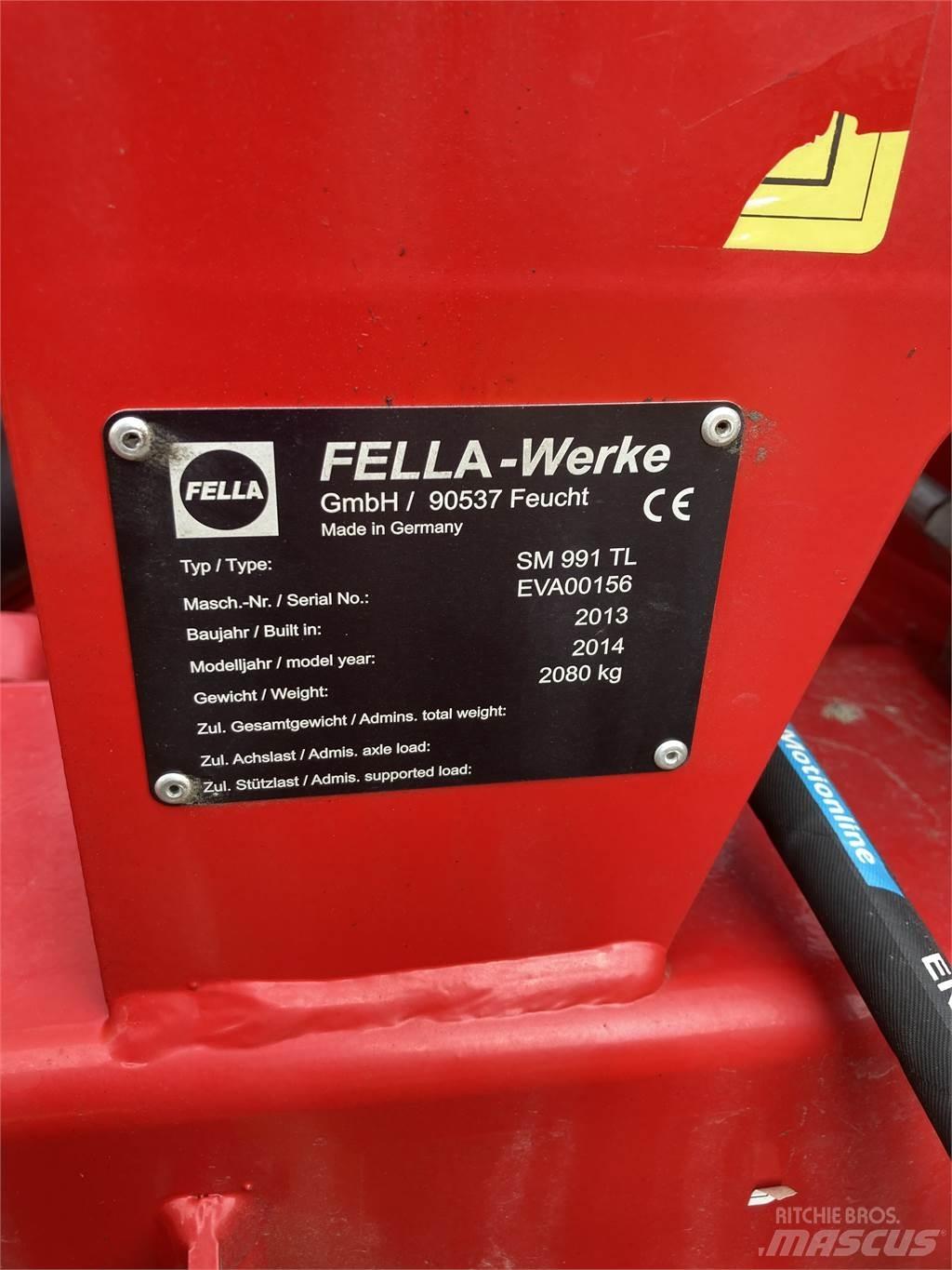 Fella SM991 TL Otros equipos usados para la recolección de forraje