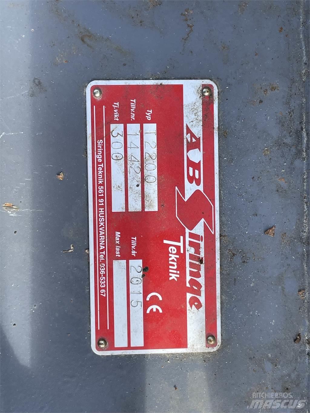 Siringe T 2200 Láminas y cuñas quitanieves