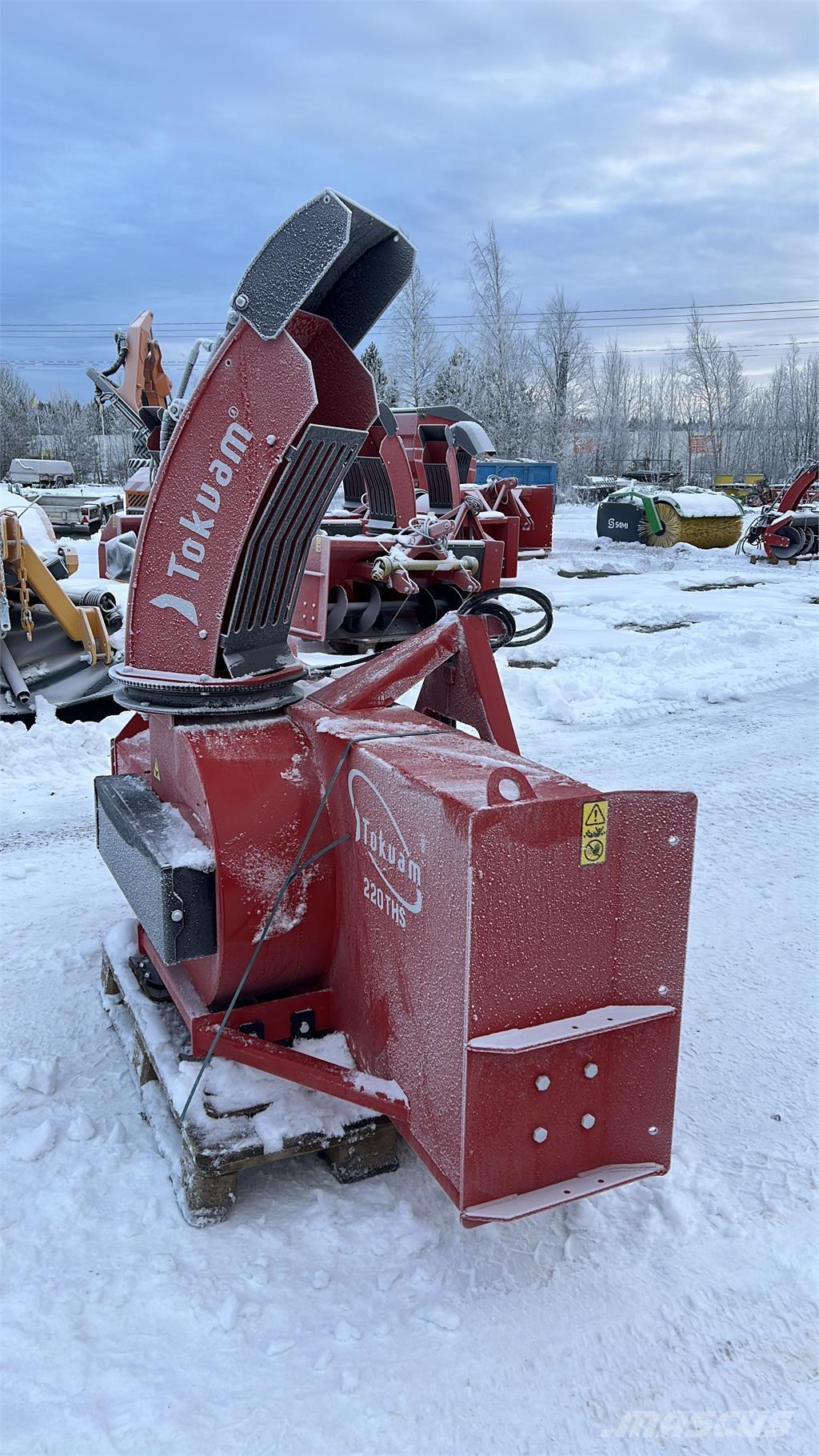 Tokvam 220THS Snöfräs Fresadoras quitanieves