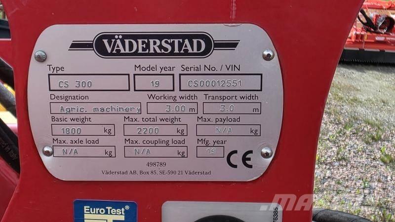 Väderstad Cultus 300 Otras máquinas y aperos de labranza