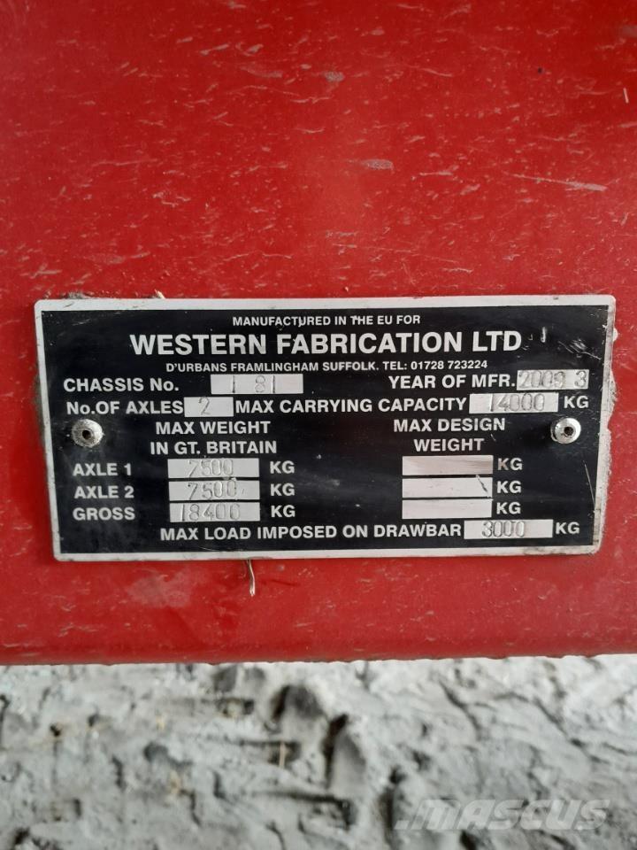 Western 14 TON Otros equipos de carga y excavación