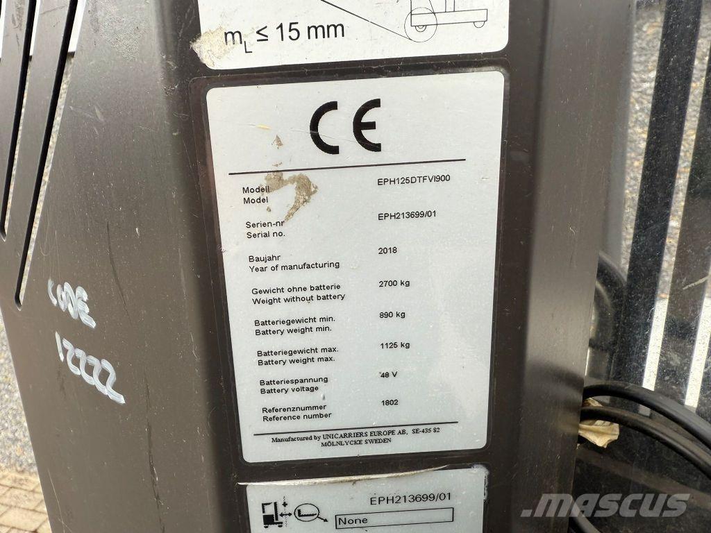 Atlet EPH125DTFVI900 Recogepedidos de gran altura