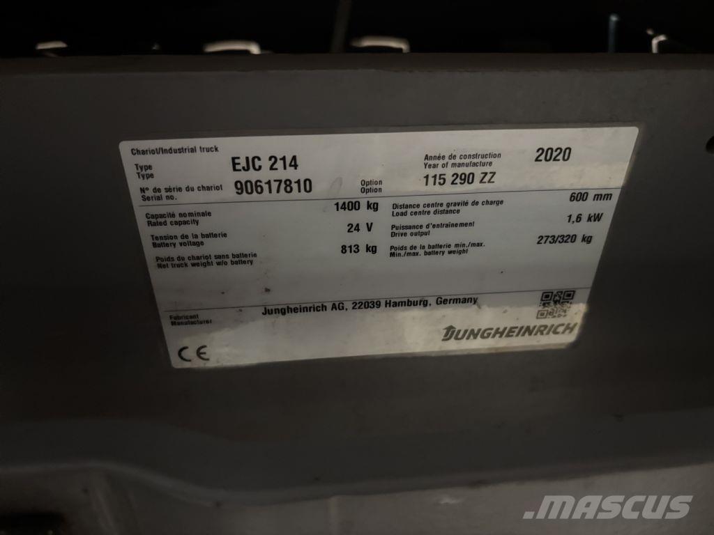 Jungheinrich EJC 214 Apiladores eléctricos