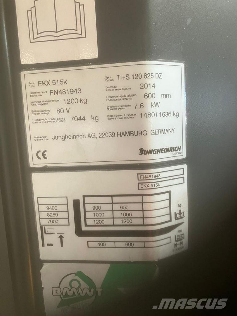 Jungheinrich EKX 515k Recogepedidos de gran altura