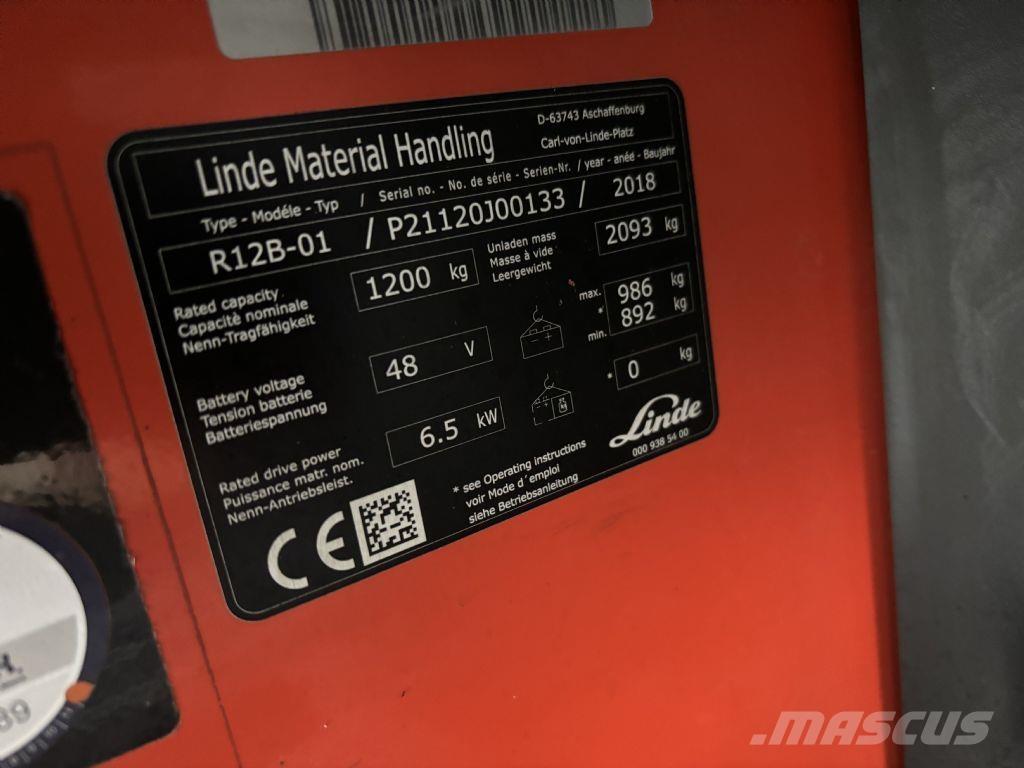 Linde R12B-01 Carretillas retráctiles