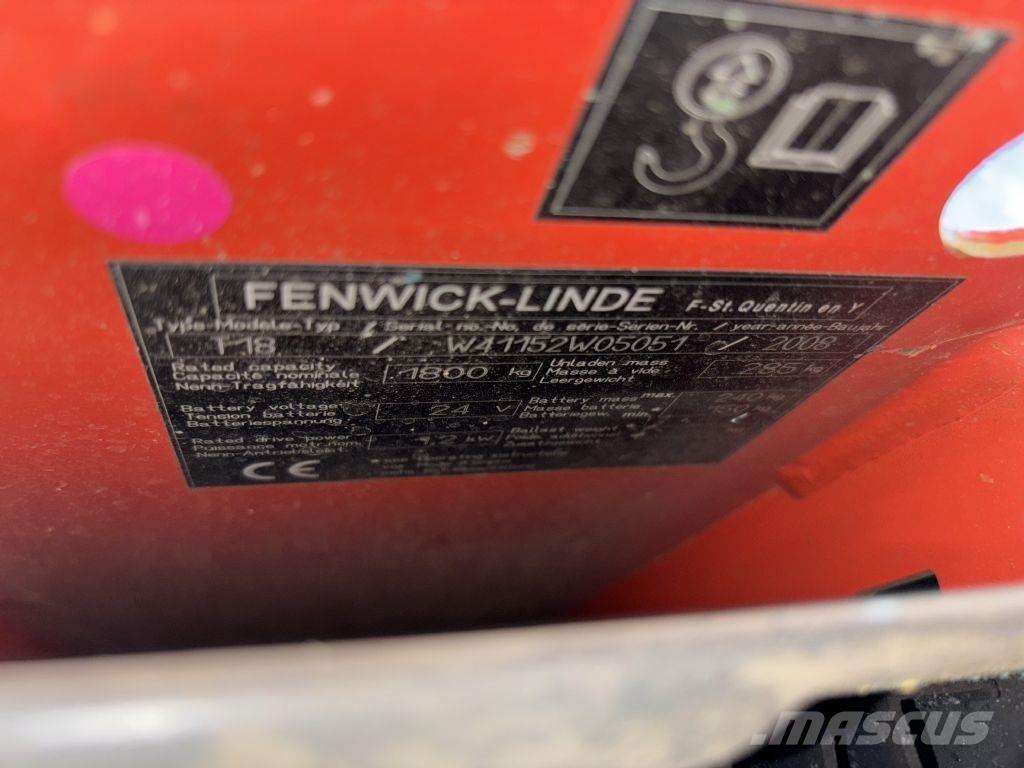 Linde T18 Transpaletas Electricas