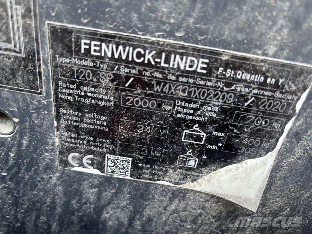 Linde T20 SP Apiladores eléctricos autopropulsados