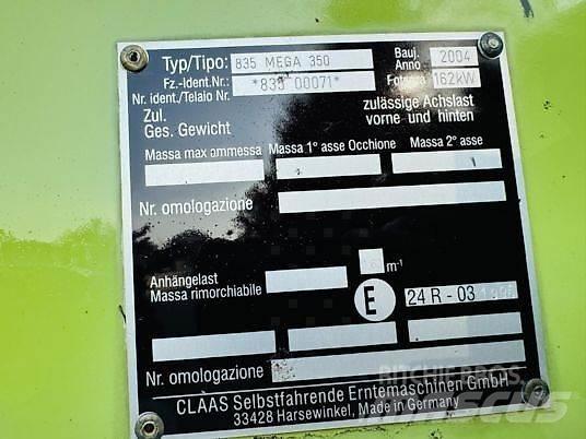 CLAAS MEGA 350 Cosechadoras combinadas