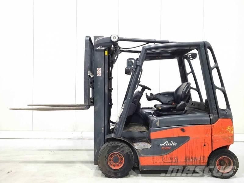 Linde E20-01 Carretillas de horquilla eléctrica