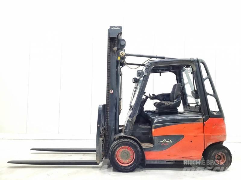 Linde E40 Carretillas de horquilla eléctrica