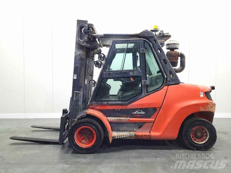 Linde H80D-03/900 396 Carretillas diesel
