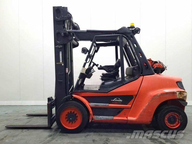 Linde H80T-03/900 396 Carretillas LPG