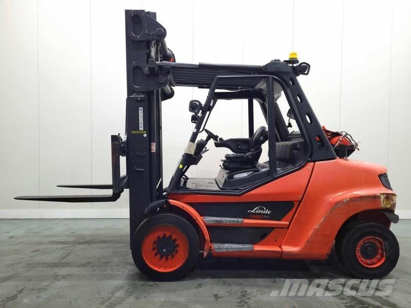 Linde H80T-03/900 396 Carretillas LPG
