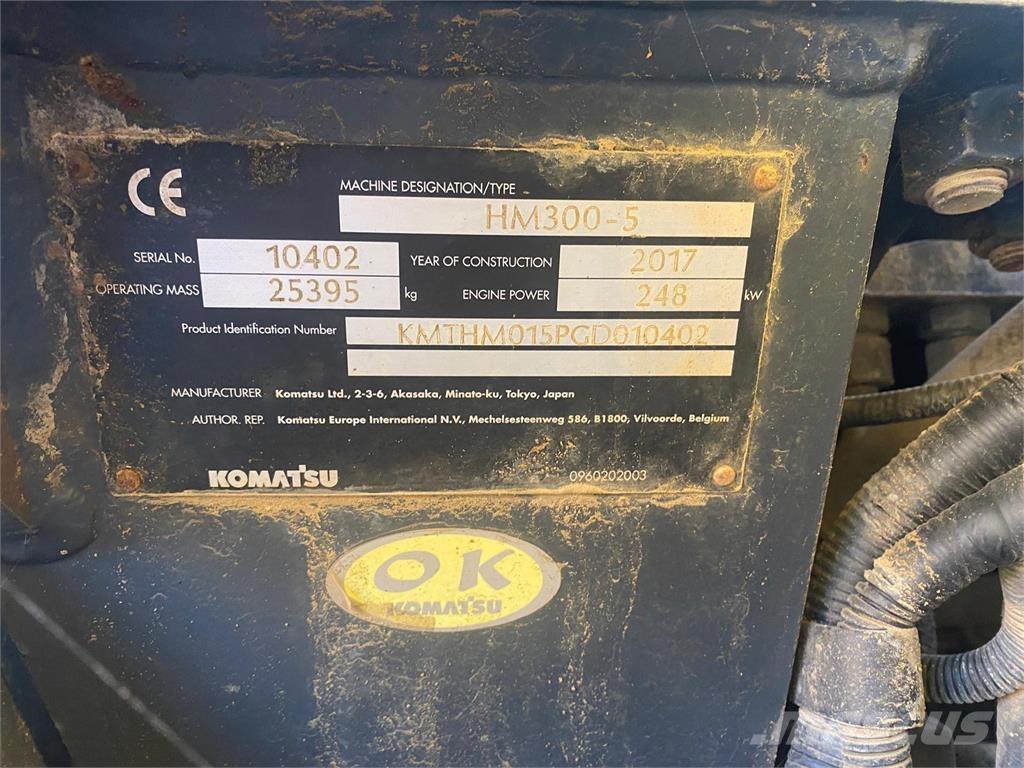 Komatsu HM300-5 Dúmpers articulados