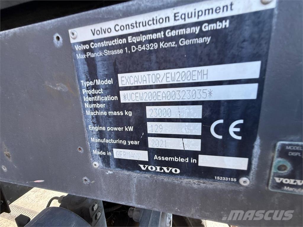 Volvo EW200E Carretillas telescópicas