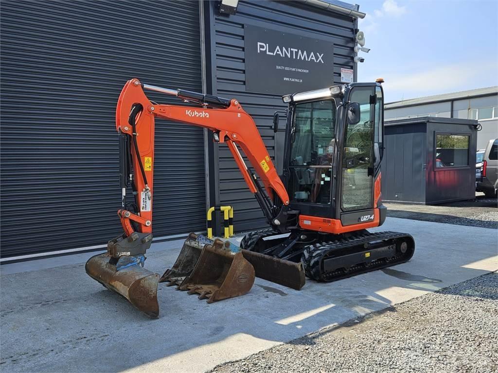Kubota U27-4 Mini excavadoras < 7t