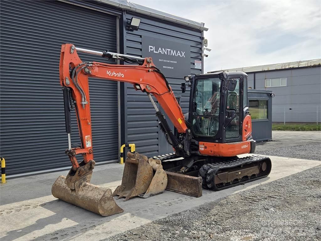 Kubota U55-4 Mini excavadoras < 7t