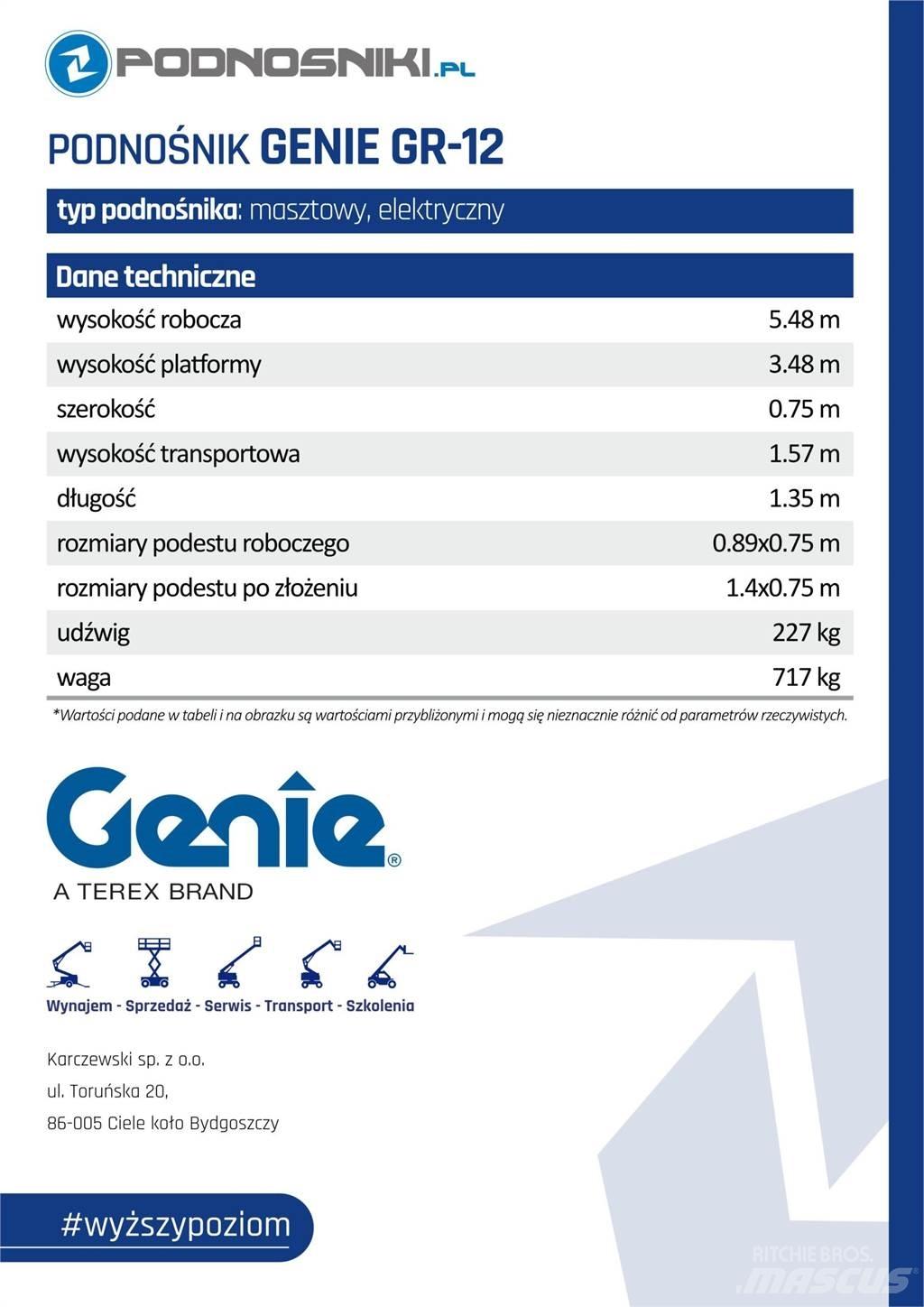 Genie GS-4047 Plataformas tijera