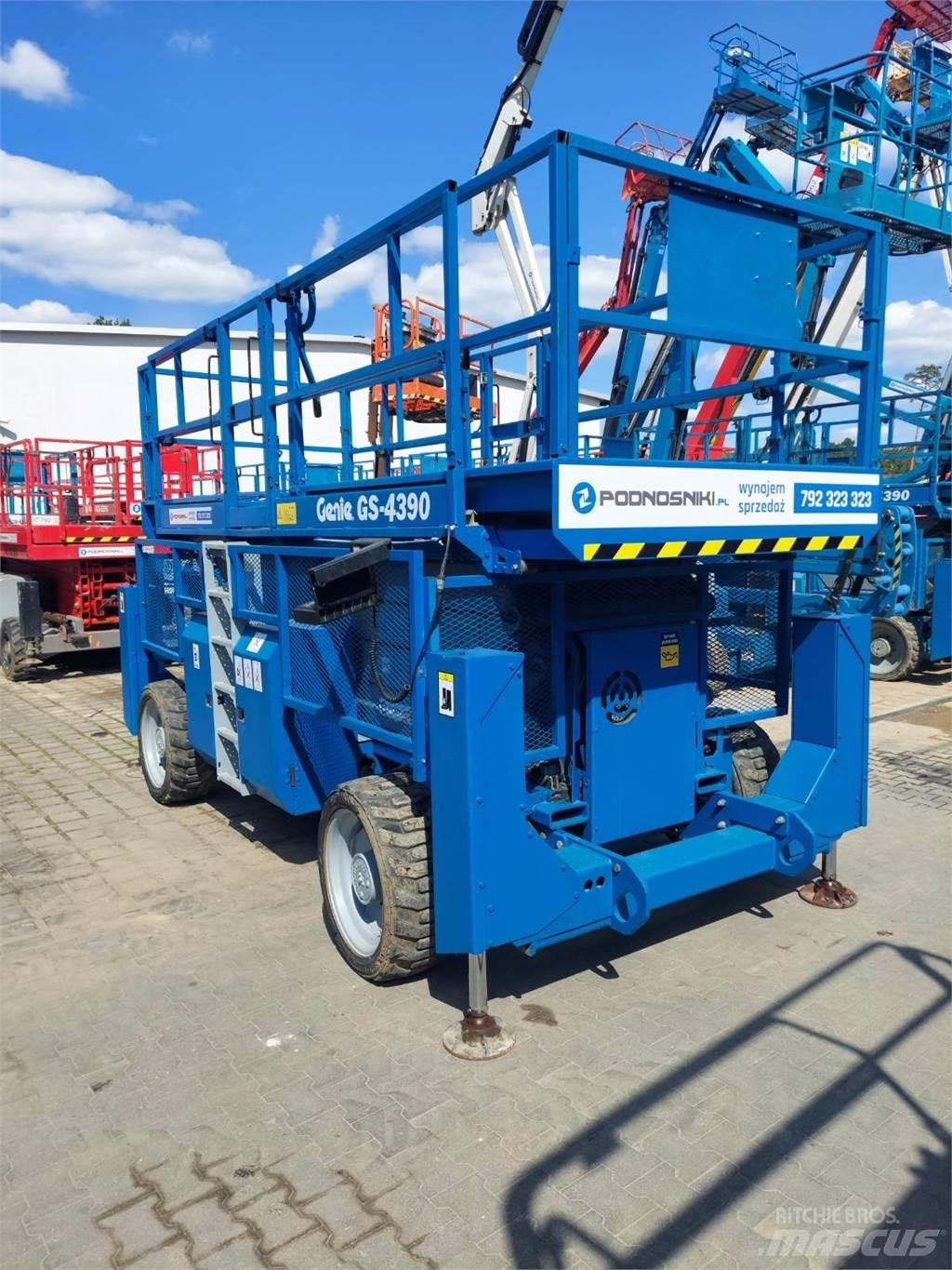 Genie GS-4390 RT Plataformas tijera