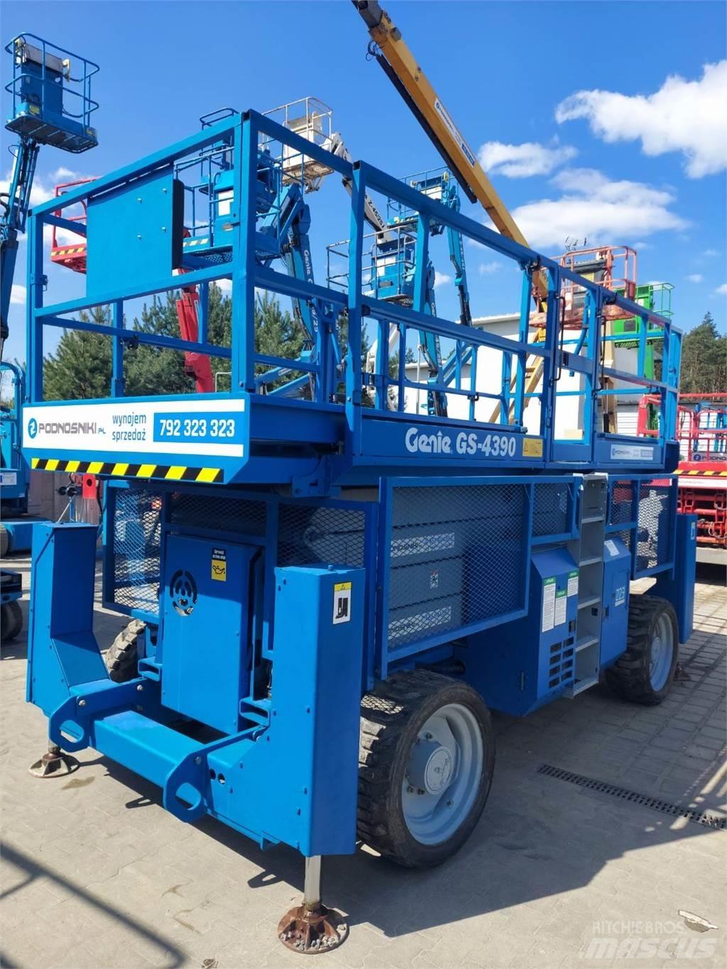 Genie GS-4390 RT Plataformas tijera