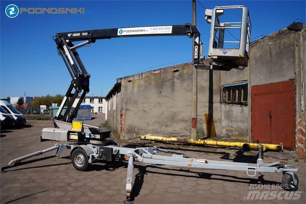 Omme 1550 EBZX Plataformas remolcables